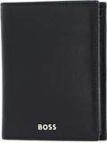 HUGO BOSS Leren Portemonnee Classic Smooth Wallet Black Zwart