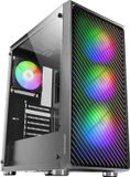 Mars Gaming MCF computerbehuizing Midi Tower Zwart