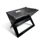 Maestro MR-1011 Buitenbarbecue & Grill Houtskool + Brandhout Zwart