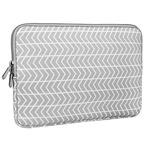 Aucase 11,6-12,5 inch Laptophoes, Canvas Stof Tablet Aktetas Draagtas, Dieste Lichte Neopreen Waterbestendig Bescherming Laptop Beschermhoes