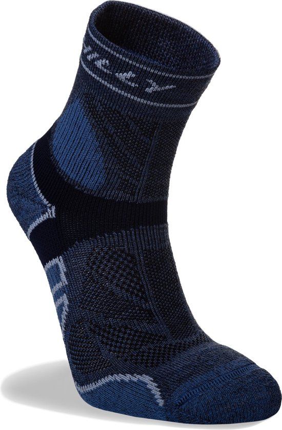 Hilly Trail Anklet Maximum - Navyblauw - 35-38