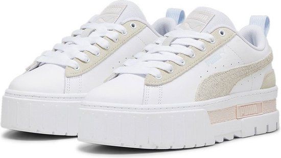 Puma Select Mayze Mix Sneakers - Wit - Maat 40 - Vrouwen