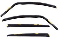 Towequipe HEKO-26130 windscherm, voor zijramen en achteraan, voor Peugeot 207 (bouwjaar 2007-, 5-deurs combi), 4 stuks