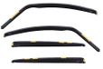 Towequipe HEKO-26130 windscherm, voor zijramen en achteraan, voor Peugeot 207 (bouwjaar 2007-, 5-deurs combi), 4 stuks
