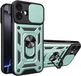 Techsuit Hoesje geschikt voor Apple iPhone 17 - Camshield Back Cover - Vert