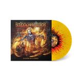 Reborn Chris Boltendahl's Steelhammer Reborn in Flames LP Limited Edition Yellow/Red/Black Splatter