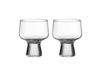 Iittala Verre Solare sur pied 29 cl lot de 2 Clair