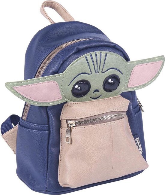 Disney Disney Star Wars The Mandalorian - Rugzak - Baby Yoda - Hoogte 22cm