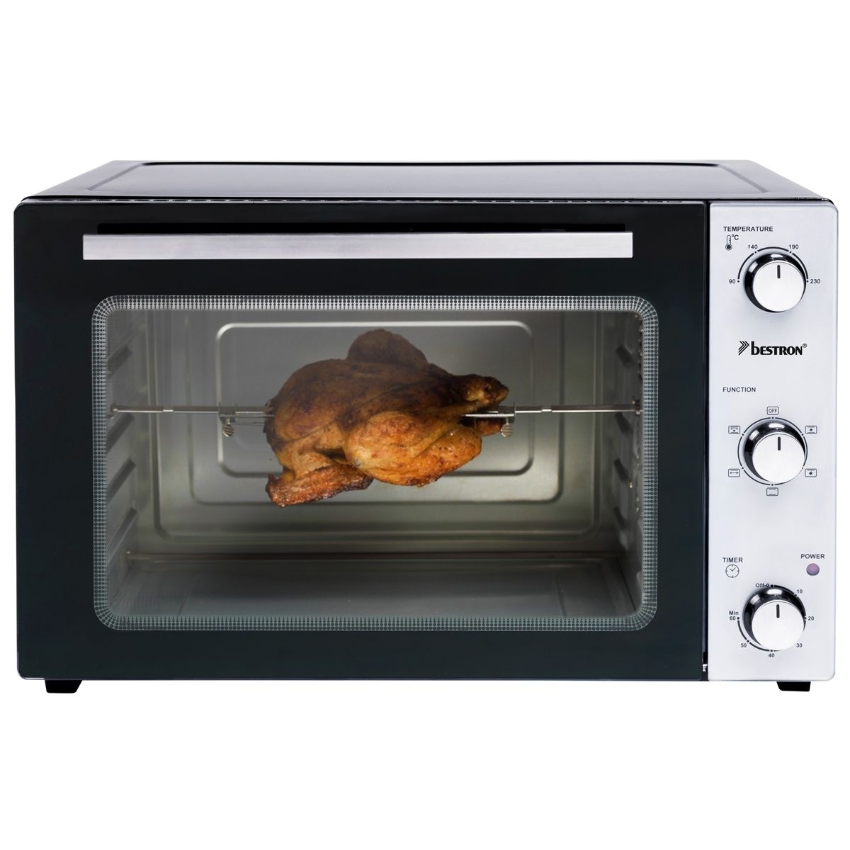 Bestron AOV45 Grill-oven - 45L - 1800W - Stainless Steel