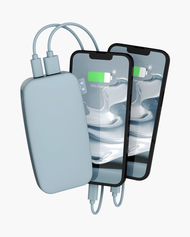 Fresh 'n Rebel Powerbank 12000 mAh - Blauw - 20W USB-C PD - 2 Outputs