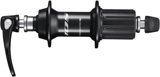 Shimano FH-R7000 naaf 10/11-speed zwart Uitvoering 32-gaats