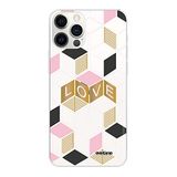 Beschermhoes Cubes Love Beschermhoes voor iPhone 12/12 Pro