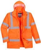 Portwest Hi-Vis 4-in-1 Verkeersjack S468 - Oranje - XL