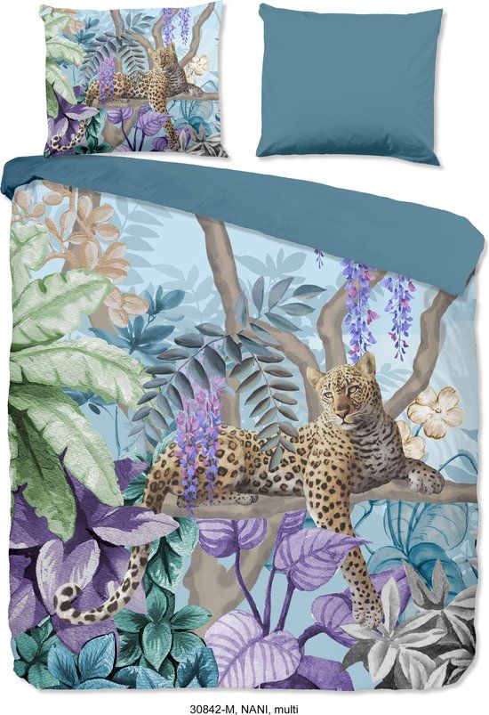 Pure Dekbedovertrek Jungle Print - Multi - 200x200/220 cm - Microfiber
