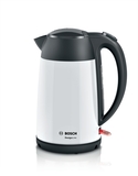 Bosch TWK3P421 DesignLine Waterkoker - 1.7L - 2400W - Zwart/Wit