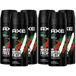 Axe Deo-Spray 6 x Axe Men Deodorant / Bodyspray "Africa" - 150 ml
