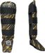 Booster Fight Gear Booster Kids Scheenbeschermers Combat Series 1 SG Zwart Goud - XS