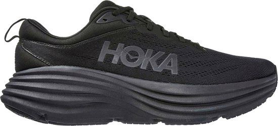 Hoka Bondi 8 Hardloopschoenen Heren - Zwart - Maat 42 2/3