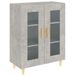VidaXL Dressoir 69,5x34x90 cm bewerkt hout betongrijs