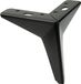 Pieds de meuble Star noir mat Métal 13 cm