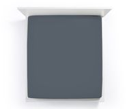 Bella Donna Jersey La Piccola Topperhoeslaken 160x210-220 cm grafiet-0220