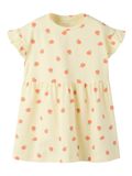 NAME IT NMFJUNNI SS DRESS BOX PB Jurk Oranje Katoen 95% Elastaan 5% Korte mouw Kinderen Meisjes Lente/Zomer