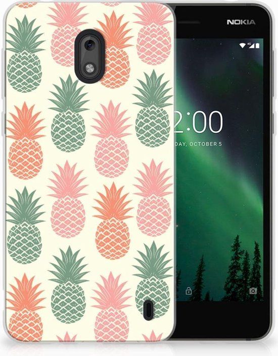 Nokia 2 TPU Hoesje Design Ananas
