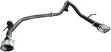 Dubbele Ulter Sport Dubbele Sportuitlaat Toyota Yaris III HB 1.0i 50kW/1.3i 73kW 2011- 95x65mm