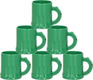 Merkloos Shotglaasjes - 20 stuks - Kunststof - Groen - 30 ml