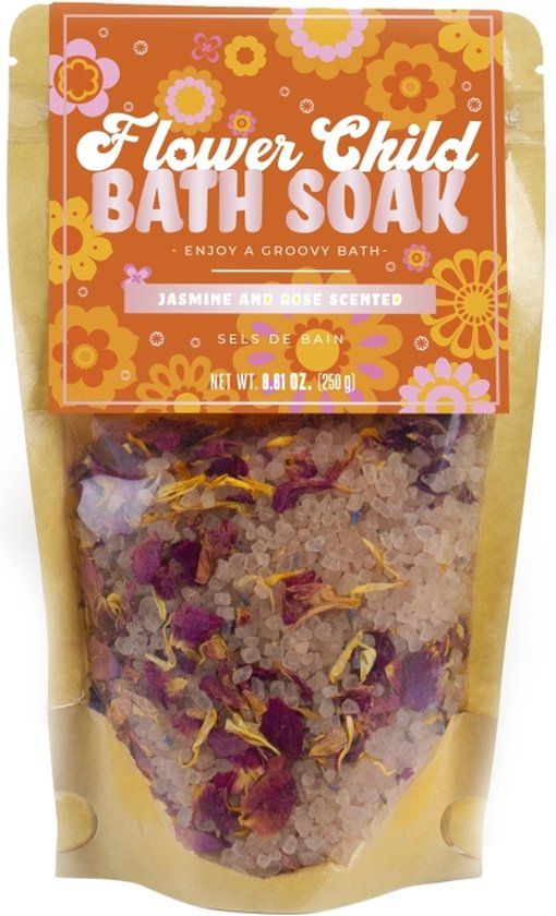 Gift Republic Flower Child Badzout - 250g - Jasmijn en roos