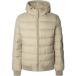 Pepe Jeans Heren PUFFER HOOD JACKET Jacket, Bruin (STONE BEIGE), L