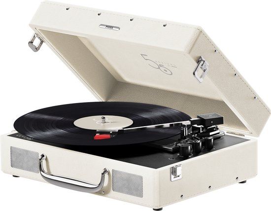 Mixx Revival 55 Retro Vinyl Platenspeler - Bluetooth - Cream