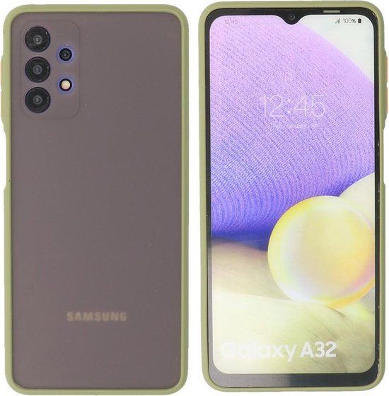 Samsung Galaxy A32 4G Hoesje - Back Cover - Groen - BestCases