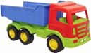 T & F creations Kinder speelgoed kiepwagen - rood - 70 cm