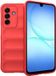 Techsuit Hoesje geschikt voor Samsung Galaxy A17 - Magic Shield Silicone Back Cover - Rood