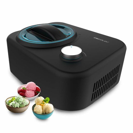 Cecotec Gelacy 800 Black Aluminium Ice Cream Maker 100 W 0.8 L