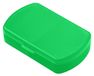 Boîte de rangement "Duo" – Pilulier sans BPA avec 2 compartiments et fermeture à clip, idéal pour médicaments ou pilules, fabriqué en Allemagne – vert tendance PP