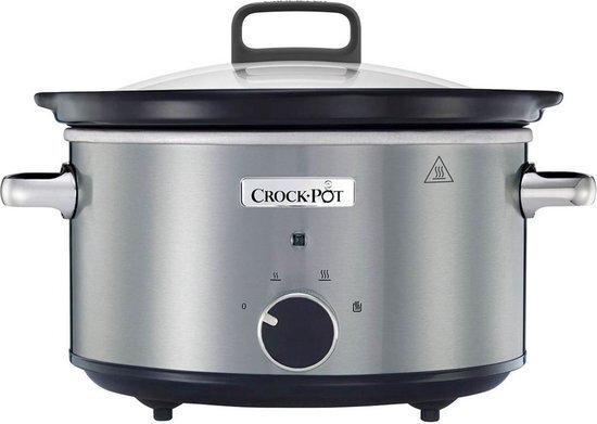 Crock-Pot Slow cooker RVS 3 5 liter New DNA CR028X