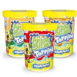CRAZE Magic Slime SpongeBob Slijmset - 3x 70 ml met Glitter & Toppings, Veilig Kinderslijm, BPA-vrij, Glutenvrij, Officieel Gelicenseerd