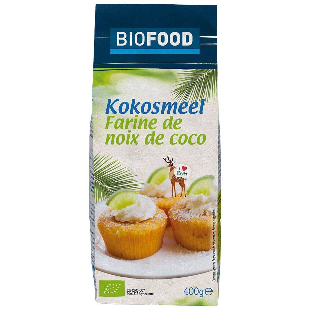 Biofood Biofood Kokosmeel BIO 400 g