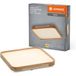 LEDVANCE Orbis Alicia 292 x 292 mm, 16 W, 830 lm, dimmbar, aspect bois