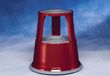 Wedo Rollhocker, Metalen Opstapkrukje Rood - 212102