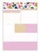 Grafik-Werkstatt Dag-to-do-blok met gouden afwerking | 50 vellen | bloemen