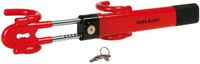 Lampa Viaautoshop Stuurslot Auto Met Combinatieslot - Rood