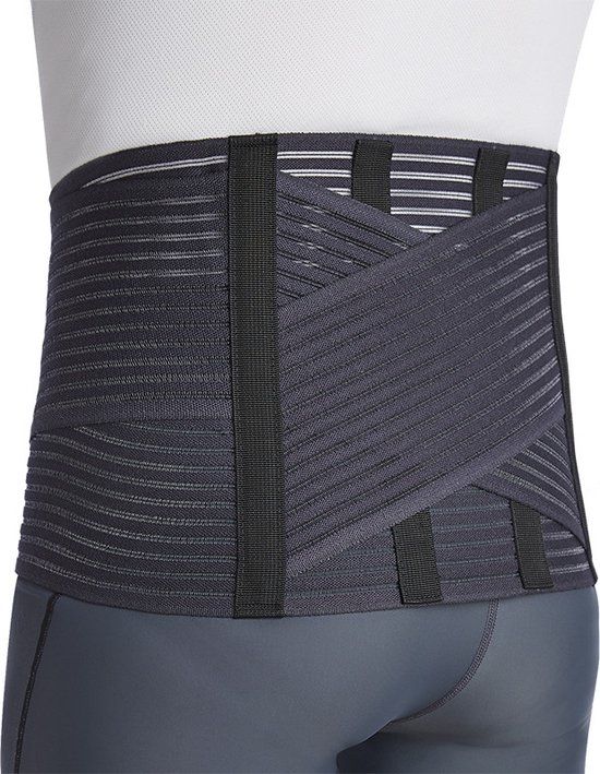 Lumbitron Rugbrace light - Zwart - Maat L - Rugbrace - Gemiddelde ondersteuning