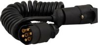 Câble spiralé Cordon téléphonique 1* fiche 7 pôles et 1* fiche femelle