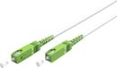 Goobay SC/APC Simplex FTTH kabel | OS2 | wit | LSZH | 3 meter