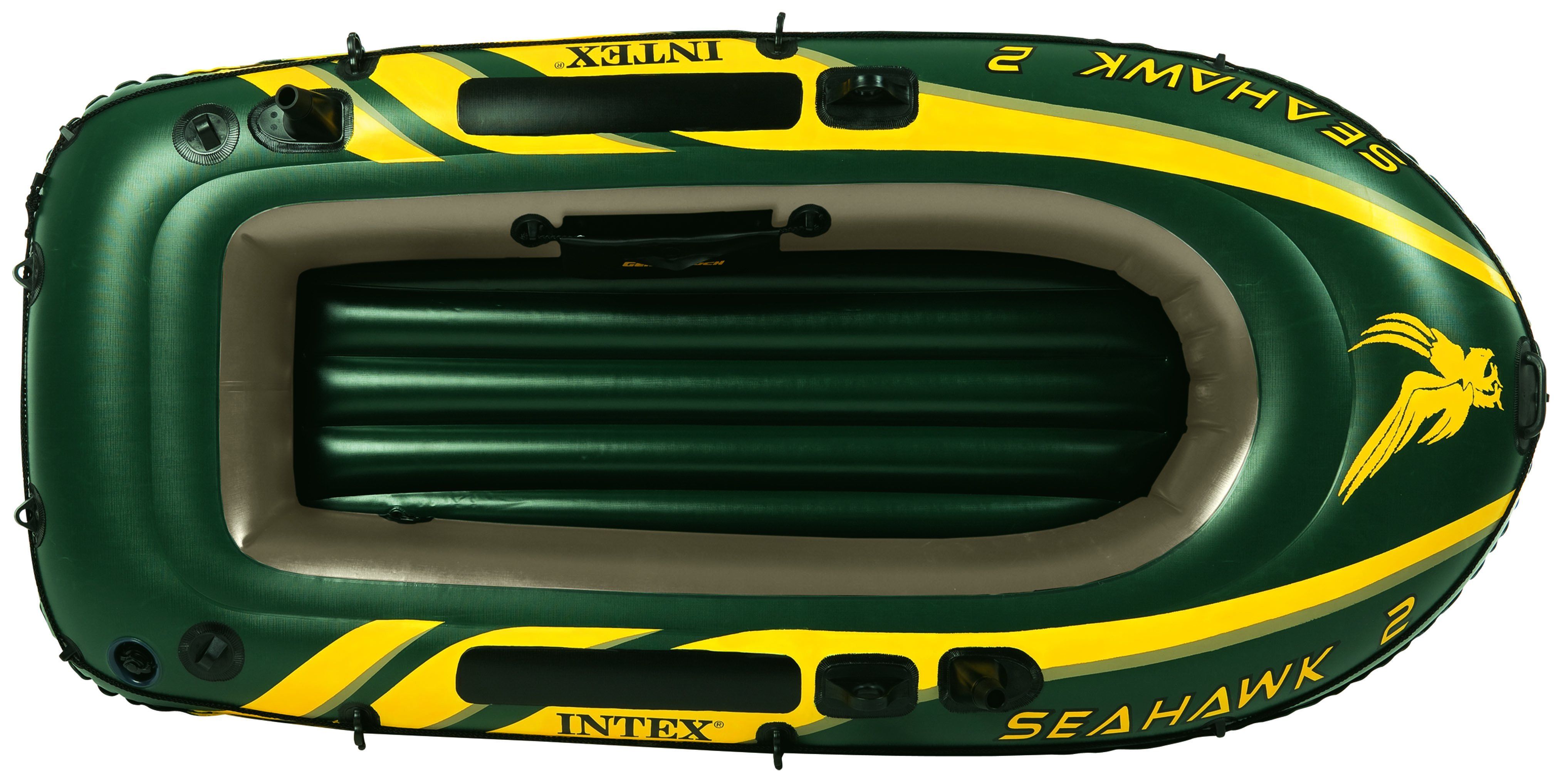 Intex Seahawk 2 opblaasboot-set - groen