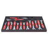 Unior SOS-gereedschapsmodule voor gereedschapswagen, rood, conussleutel - 1600SOS16-US, 629191