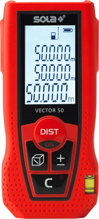 Sola Vector 50 Laser Afstandsmeter - 50m - 71024101